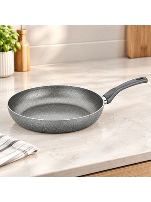 Just Cheap Store Granit Tava 20 cm Tek Saplı