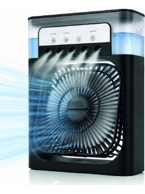 Serinletici Fan Type-C Bağlantı, Zamanlayıcı, 7 Renk Ambiyans Işığı