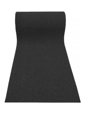 Vera Concept Store Plastik 14MM Kıvırcık Paspas Rulo 100 cm x 3.5 M - Siyah