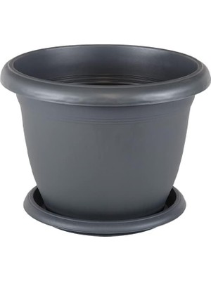 Vera Concept Store V508 Villa Saksı Set No: 8 14 Litre, 36 Cm, Antrasit