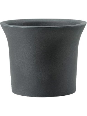 Vera Concept Store Vaso Flora Classic 45 Plastik Saksı Antrasit