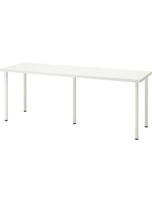 Vera Concept Store Çalışma Masası, Beyaz, 200X60 cm