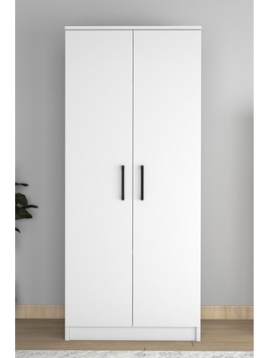 Vera Concept Store Noya 2 Kapaklı Gardrop Beyaz