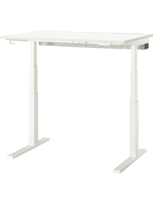 Vera Concept Store Yüksekliği Ayarlanabilen Çalışma Masası, Beyaz, 120X80 Cm, Elektrikli