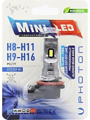 Vera Concept Store Mini H8 H9 H11 H16 16000 Lumens Compact LED