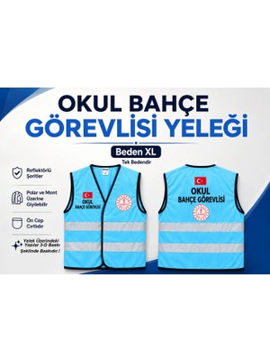 Aldatmaz Askeri Malzeme Okul,Bahçe Görevlisi Reflektörlü Yelek Yenı Tasarım,mükemmel.