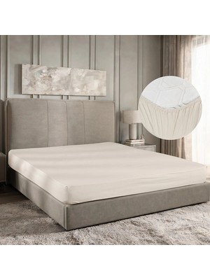 Stilera   Fitted Çarşaf Bej 100X200