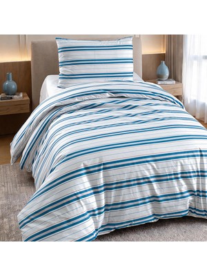 Stilera Castilla  Nevresim Seti Mavi 160X220 Tek Kişilik