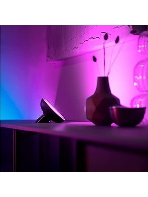 Hue Bloom V4 Siyah Akıllı LED Masa Lambası, Bluetooth Özellikli