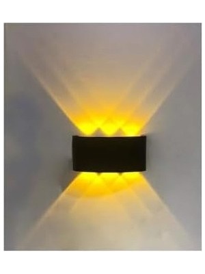 CT-8011 12 Watt Haiti Siyah Kasa Aplik Amber