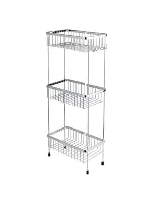 Prime Duş Raf Sistemi Krom Renk 647X150X273 mm