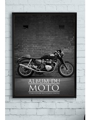 Prime (PSTER12763) Motorbike Motorsiklet Çerçeveli Tablo (50X70CM)