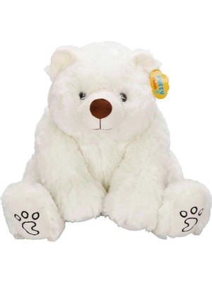 KSB Store 4802 Beyaz Kutup Ayısı Peluş 48 cm -Sunman