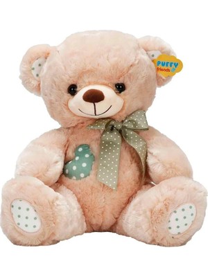KSB Store 1001522 Sun-Sabc-Jnh-Pff-Sk Peluş Ayı Oturan Kurdeleli Kalpli 42 Cö 2A