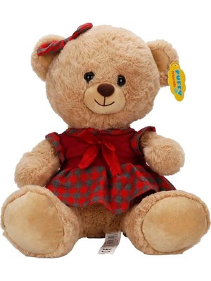 KSB Store 4810 Sun-Jnh-Pff-Sk Peluş Ayı Elbiseli 32CM 2A