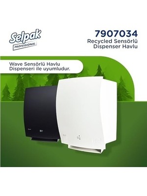 Prime Selpak Professional Recycled Sensörlü Havlu, 135 Metre