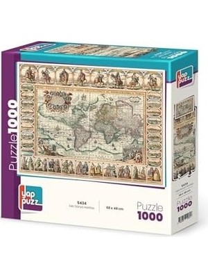 Prime Eski Dünya Haritası 1000 Parça Puzzle
