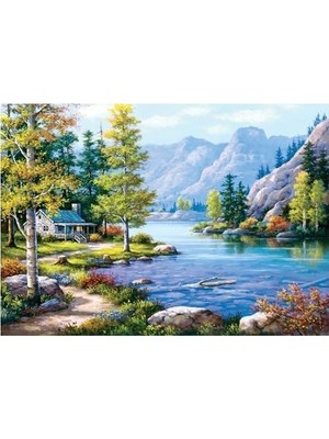 Prime Göl Kıyısında 1000 Parça Puzzle