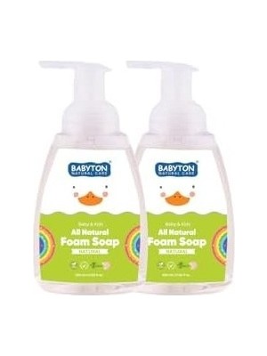 Prime Babyton Doğal Aromasız Köpük Sabun 2'li Set 350 ml