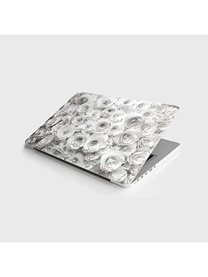 Prime Laptop Notebook Pc Kaplama Etiketi 3D Metal Çiçek