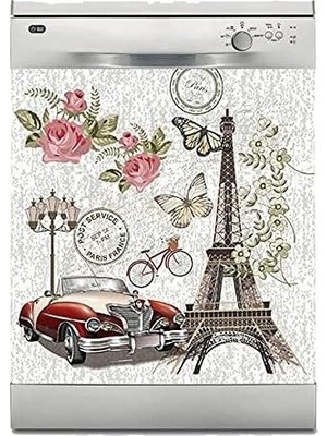 Prime Bulaşık Makinesi Kaplama Beyaz Eşya Kaplama Paris Çizim