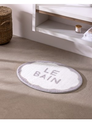 Madame Coco Apolline Banyo Paspası - Gri