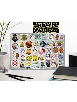 Prime Yıldız Savaşları Telefon Laptop Notebook Tablet Defter Matara Etiket