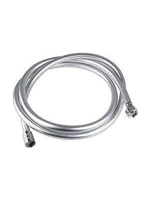 Prime Gri Paslanmaz Kopmaz Patlamaz Kaliteli Pvc Duş Hortumu - Yüksek Kaliteli Lüx Duş Spirali - Tüm Duş Setleri/duş Başlıkları ile Uyumlu (G1/2) - 15