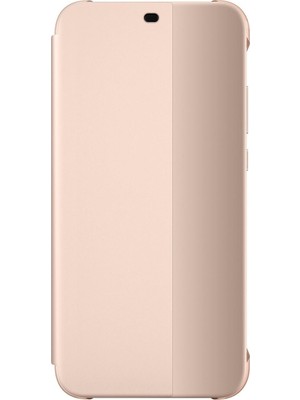 Prime P20 Lite Smart View Flip Cover Kılıf, Pembe