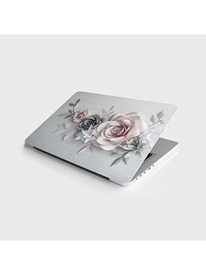 Prime Laptop Notebook Pc Kaplama Etiketi Duvarda Çiçek