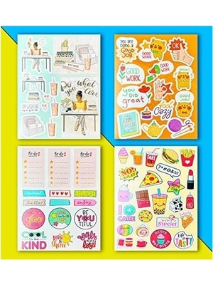 Prime My Dıy Book 24 * 17 cm 16 Sayfa Özel Tasarım Rengarenk Kitabı