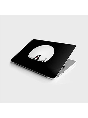 Prime Laptop Bilgisayar Notebook Pc Kaplama Etiketi Aşık Kediler