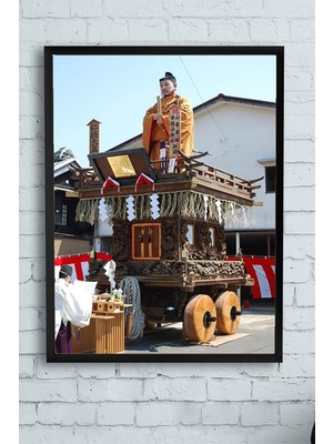 (PSTER11388) Japonya Manzara Çerçeveli Tablo 4 (30 x 40CM)