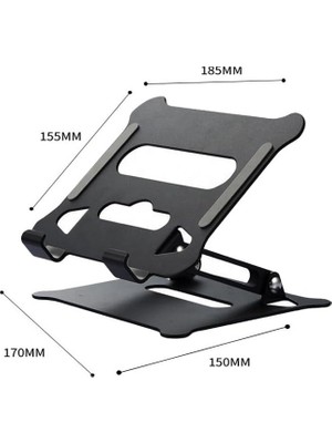 Ayarlanabilir Katlanabilir Tablet Standı 370G | Paslanmaz Çelik Tablet Tutucu, Açı Ayarlı, Portatif Masaüstü Tablet Standı, Sadece iPad ile Uyumlu Sta