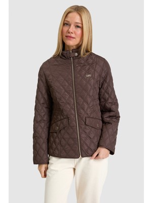 U.S. Polo Assn. Kadın Koyu Kahverengi Mont 50328191-VR084