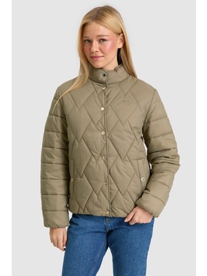 U.S. Polo Assn. Kadın Haki Mont 50328150-VR027