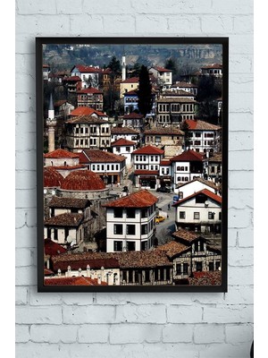(PSTER13150) Safranbolu Manzara Çerçeveli Tablo (50X70CM)