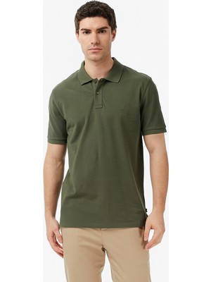 Nautica Erkek Yeşil Regular Fit Polo Yaka T-Shirt