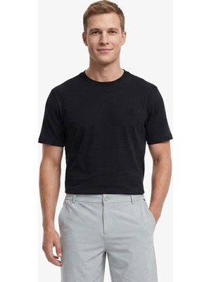 Nautica Regular Fit Erkek Siyah T-Shirt