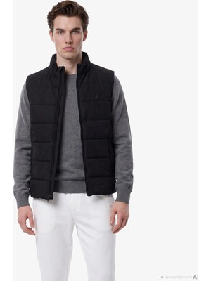 Nautica Erkek Siyah Yelek