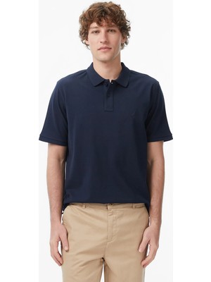 Nautica Erkek Lacivert Regular Fit Polo Yaka T-Shirt