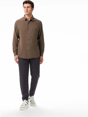 Nautica Erkek Gri Classic Fit Eşofman Altı