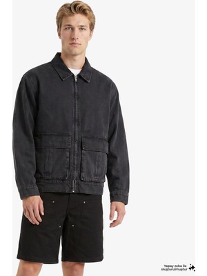 Huf Pacific Work Erkek Siyah Ceket