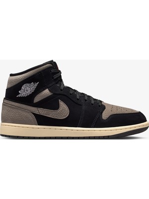 Jordan Air Jordan 1 Erkek Siyah Spor Ayakkabı