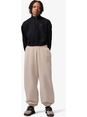 Jordan Brooklyn Fleece Kadın Krem Pantolon
