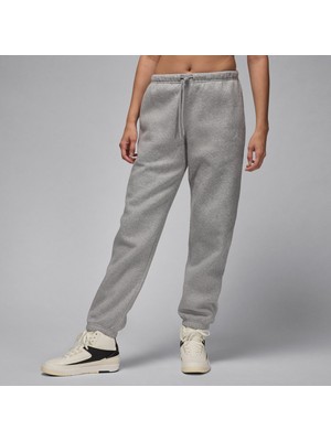Jordan Brooklyn Fleece Kadın Gri Eşofman Altı