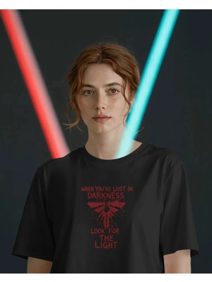 Buzagi Unisex Tişört The Last Of Us Siyah