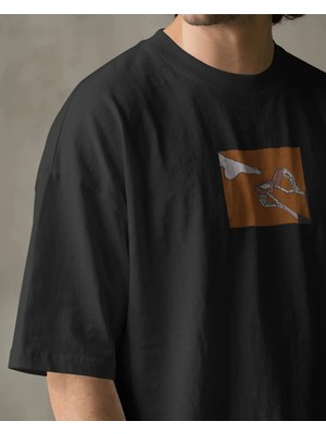 Buzagi Unisex Tişört Engage Siyah