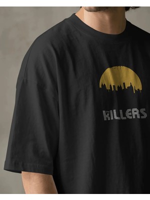 Buzagi Unisex Tişört The Killers Siyah