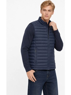 Loft Regular Fit Lacivert Erkek Yelek LF2033222